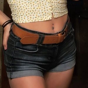 Jean shorts ( belt not included)